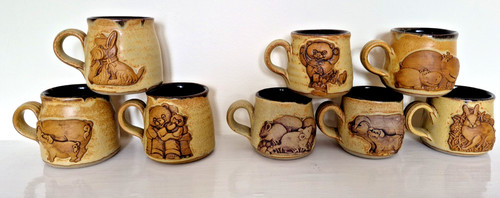 Vintage studio pottery animal - studio,