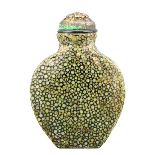 Chinese green snuff - green, bottle