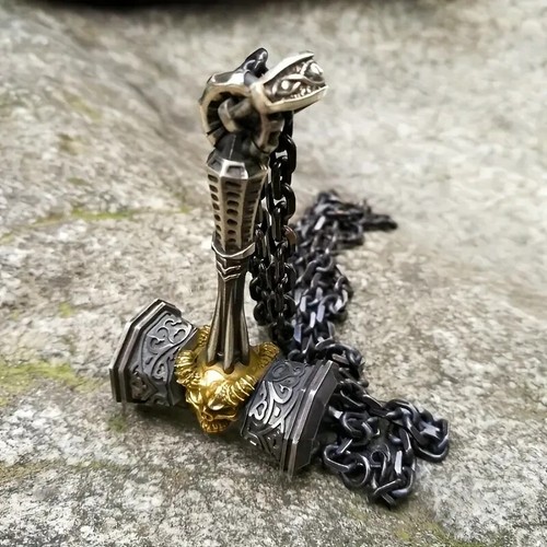 Men norse viking round thor - men,