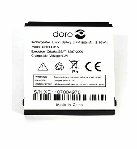 Doro care clamshell battery - doro,