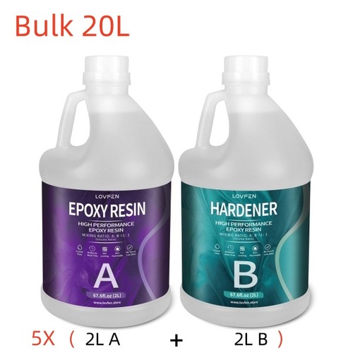 Crystal clear epoxy resin - clear,