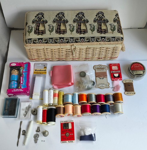 Job lot sewing - lot, box