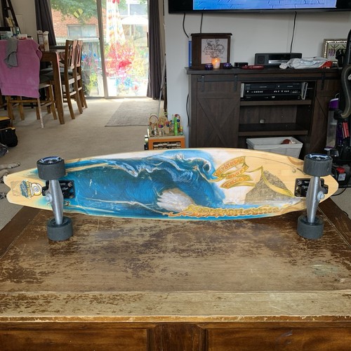Sector bamboo longboard - 9,