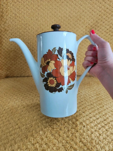 Vintage 70s floral coffee - 70s,