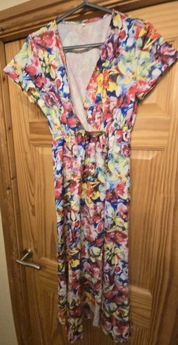 Multicoloured floral dress - multicoloured,