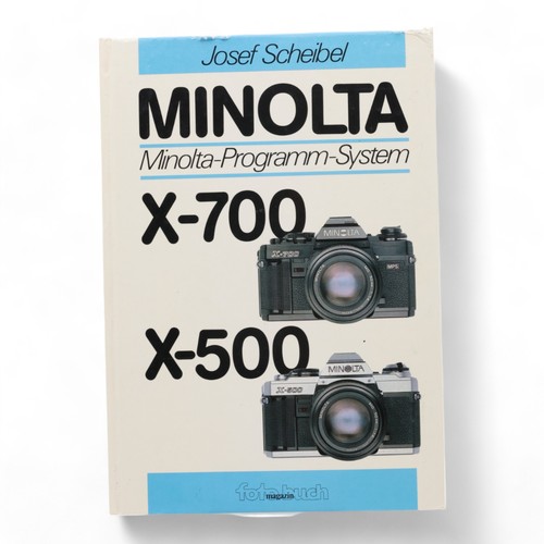 Manual minolta 700 - minolta, x