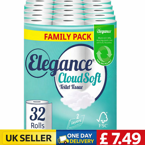Elegance cloudsoft toilet - elegance,