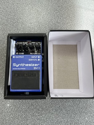 Boss synthesizer guitar pedal - synthesizer,