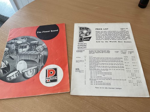 1963 premier drum - drum, kits