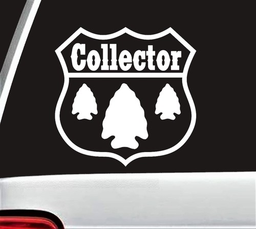 Arrowhead collector decal - collector,
