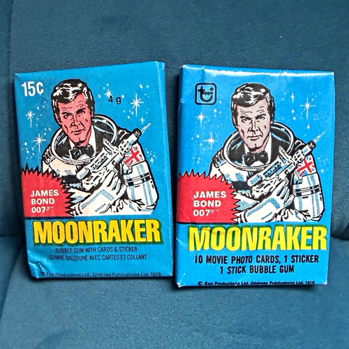 Topps 1979 james - bond, 007