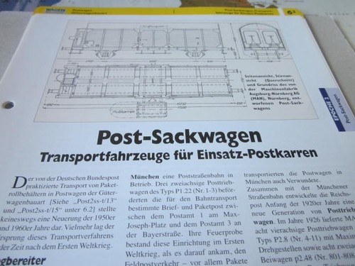Railway car post sack - railway,
