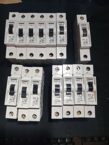 Siemens mcb b6 b10 - b10, b16