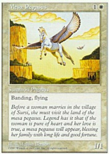 Mesa pegasus 5th edition mtg - mesa,