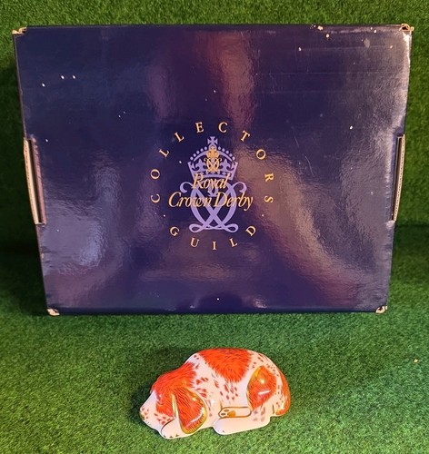 Royal crown derby paperweight - derby,