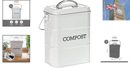 Kitchen caddy food waste bin - kitchen,