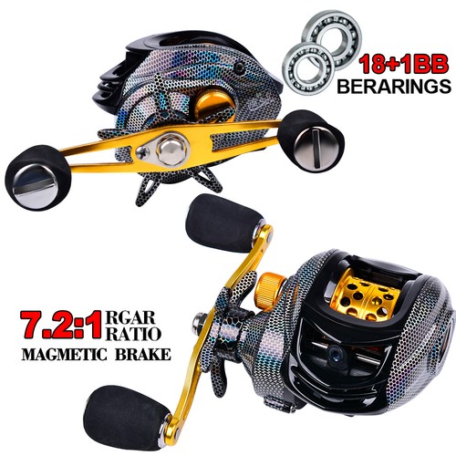 10kg max drag baitcasting reel - 10kg,