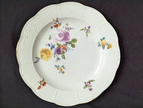 Meissen porcelain ozier - porcelain,