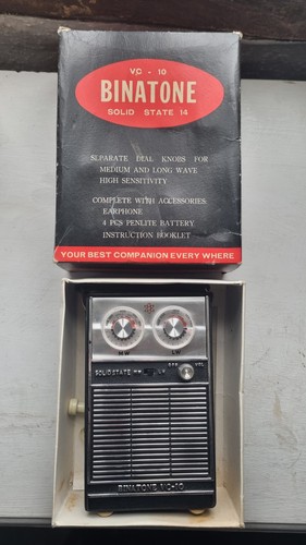 Binatone vc10 transistor - binatone, radio