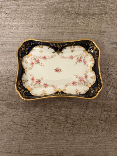 Antique coalport cobalt - cobalt, blue