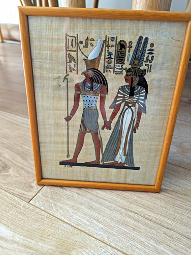 Vintage framed egyptian - framed,