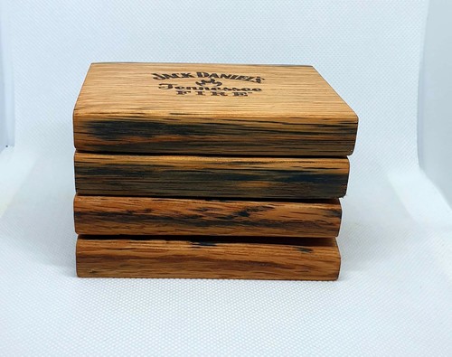 Jack daniel coasters 4 - 4, x