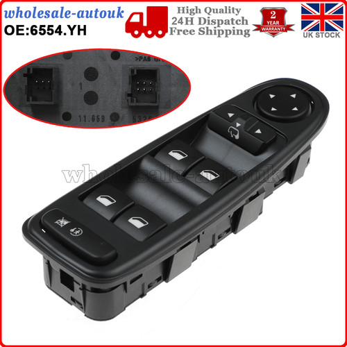 Power window switch adjustment - window,