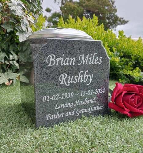 Personalised granite memorial - personalised,