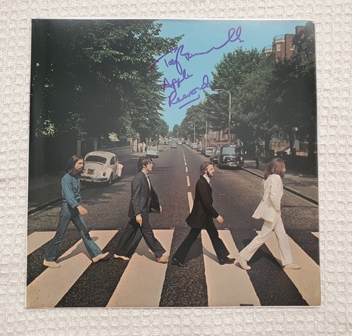 Signed the beatles - beatles, road
