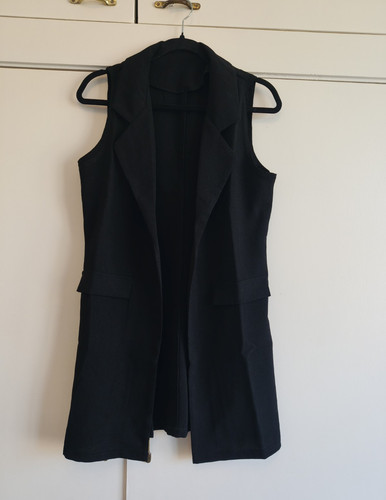 Women black long open - women’s,