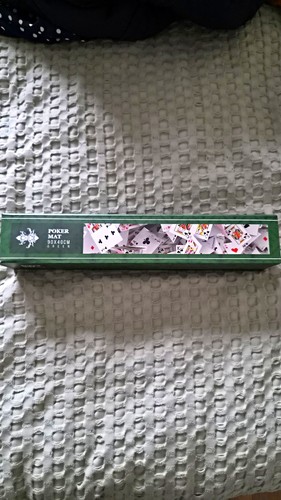 Poker tabletop felt mat - poker,