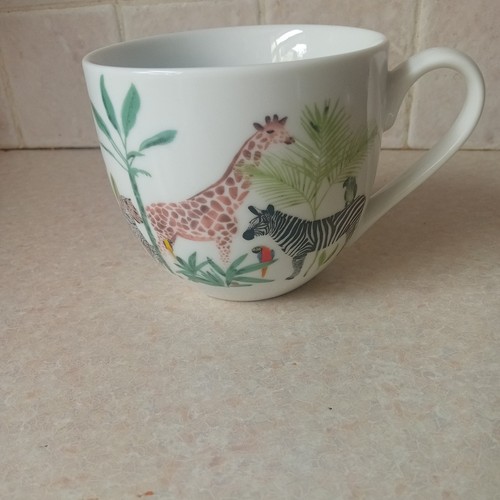 Large china mug wild - large, animal