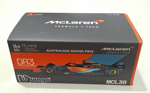 Bburago mclaren team - bburago,