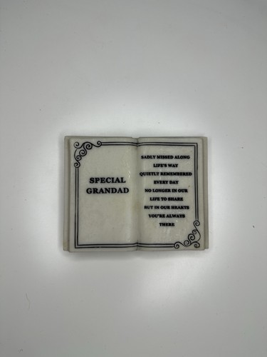 Special grandad open book - special,