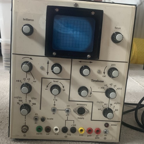 Crt analogue oscilloscope - crt, test