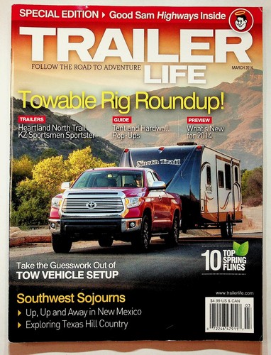 Trailer life magazine march - life,