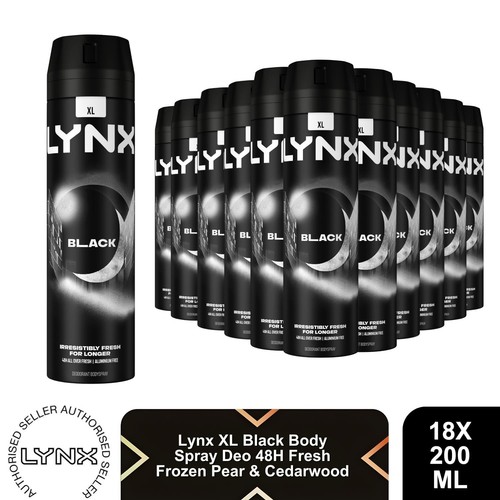 Lynx black body spray - body,