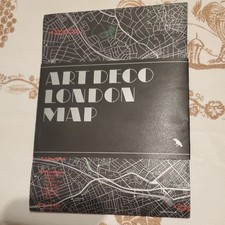 Art deco london map - art,