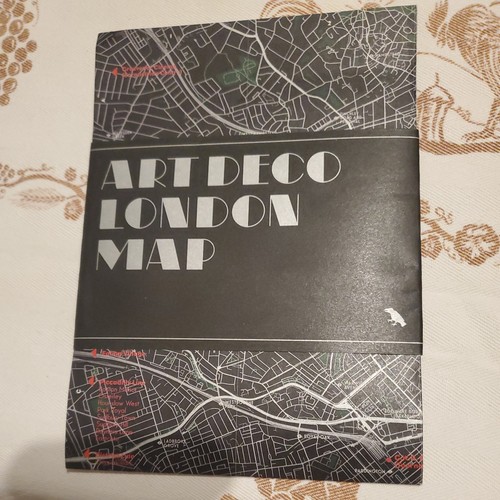 Art deco london map henrietta - art,