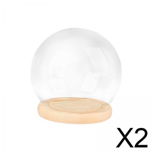 Display dome with wooden - dome,