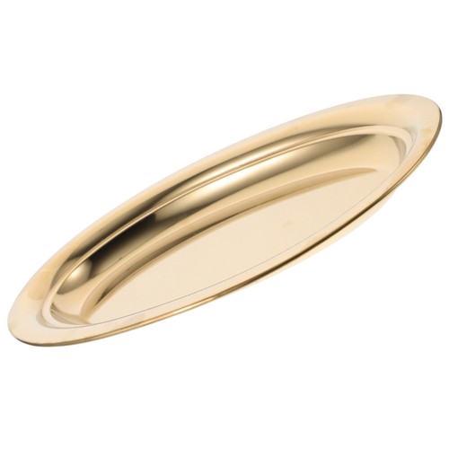 Stainless steel serving tray - steel,