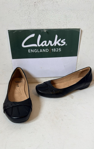 Clarks leather shoes - size, uk