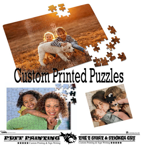 Personalised printed jigsaw - printed,