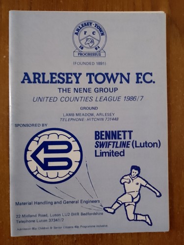 Arlesey town long buckby - long,