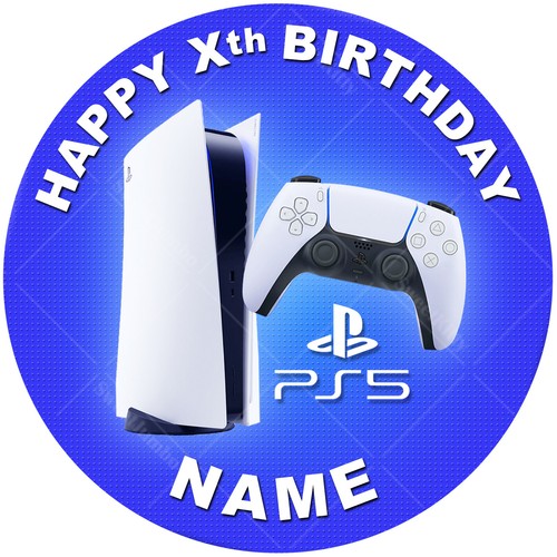 Ps5 playstation console cake - playstation,