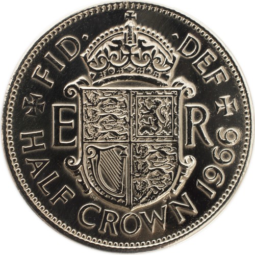 Highly polished half crowns - polished,