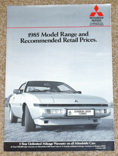 1985 mitsubishi price - list,