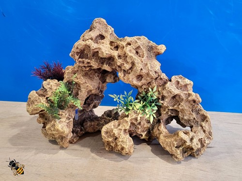 Aquarium ornament stone rock - ornament,