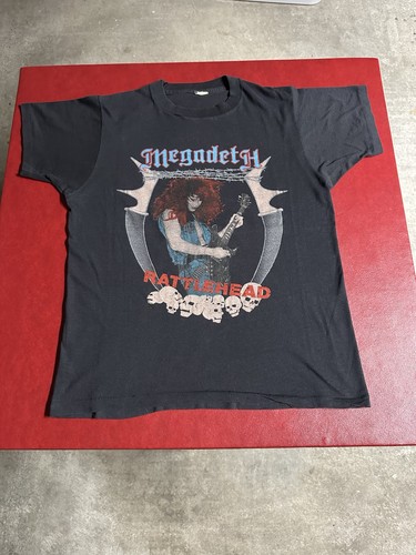 Vintage megadeth shirt 1985 - vintage,
