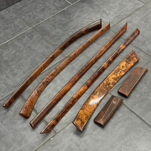 Bmw series e39 walnut - walnut, wood